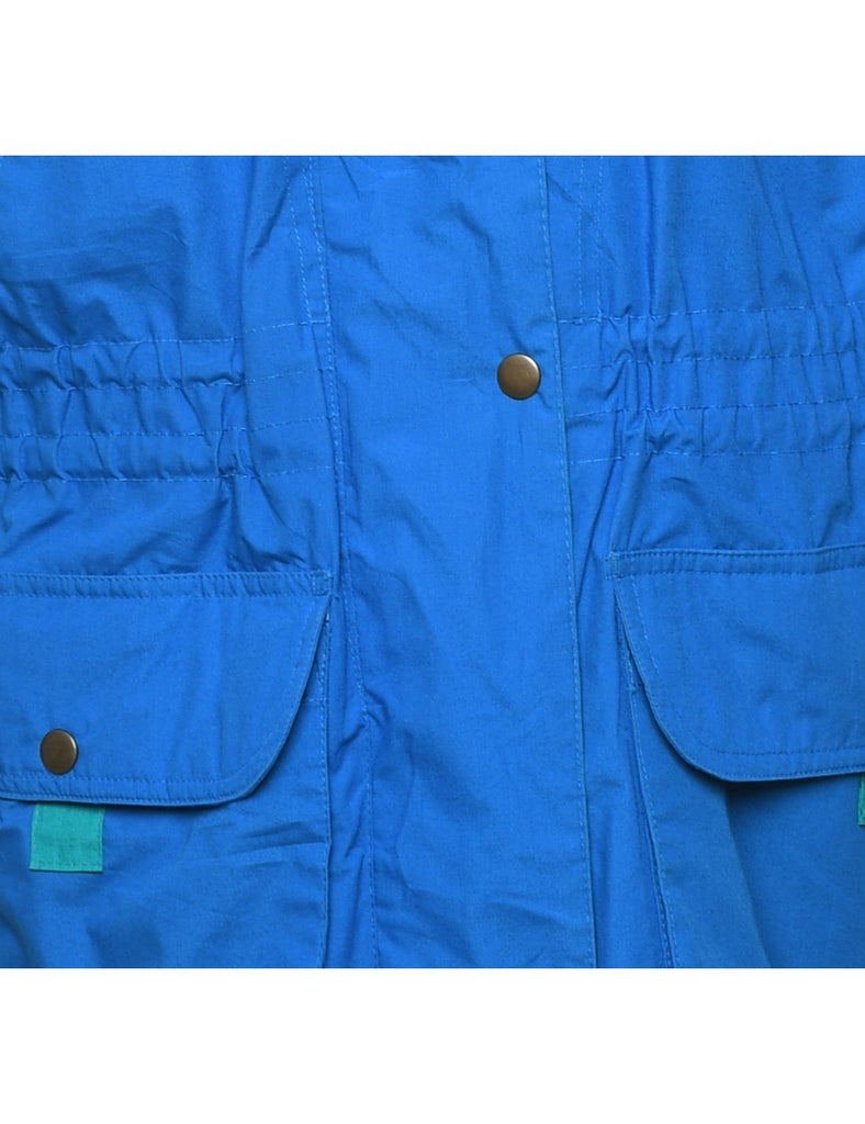 Blue Classic Nylon Jacket - L