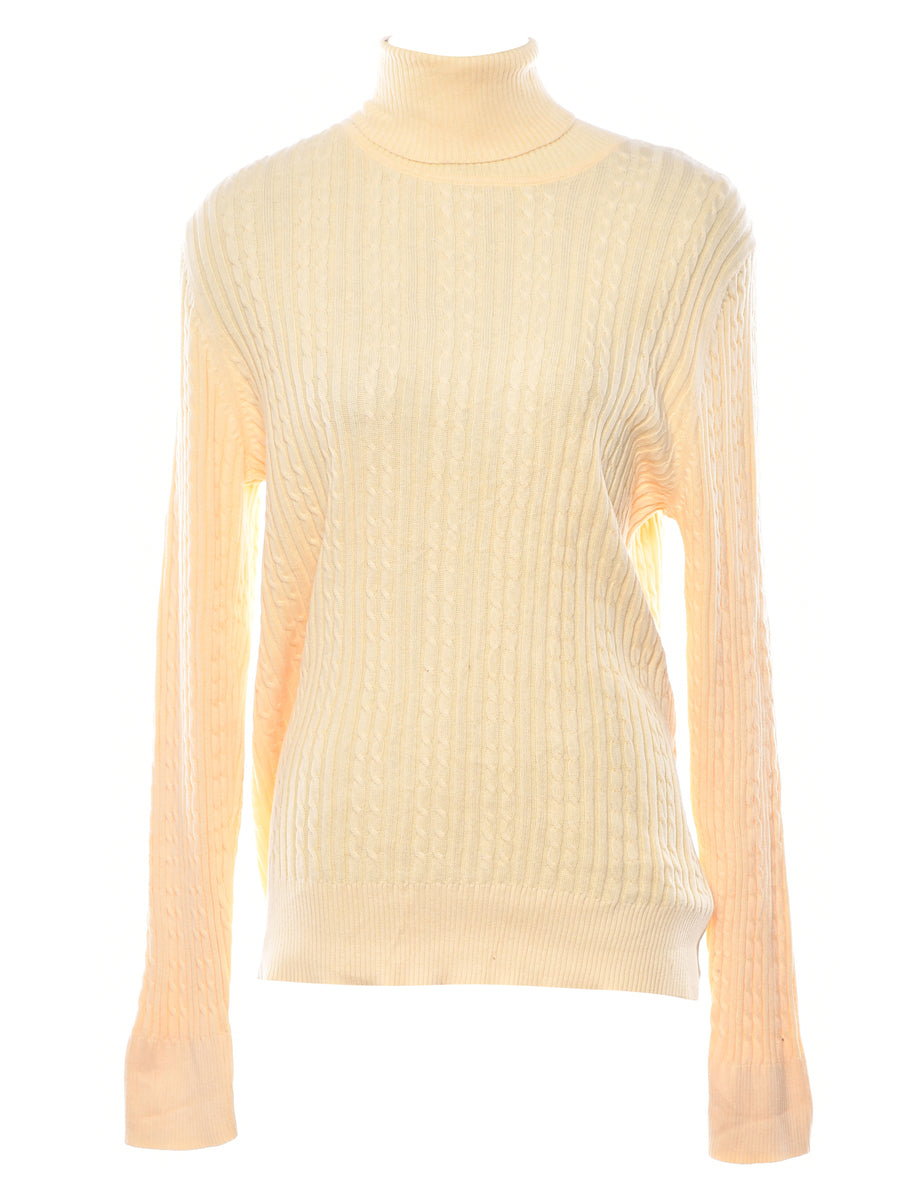 Light hotsell yellow turtleneck