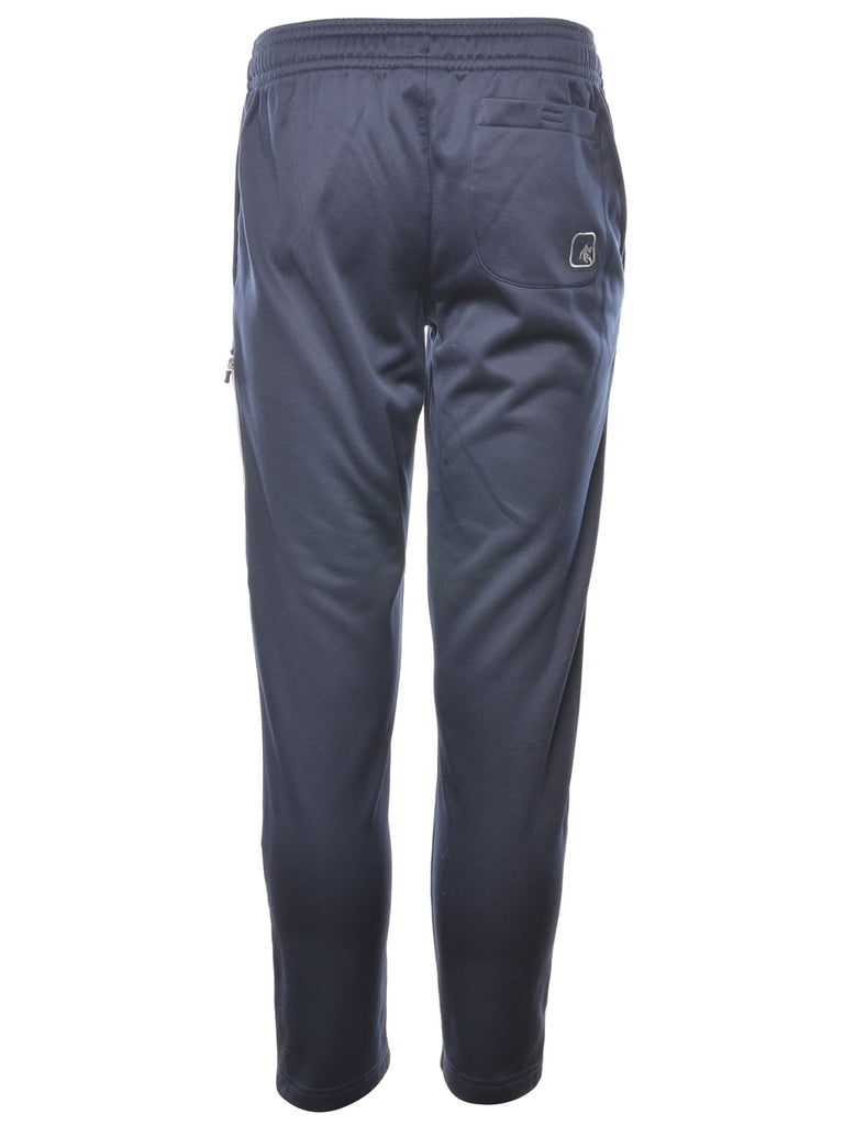 Navy Slim Leg Track Pants - W30